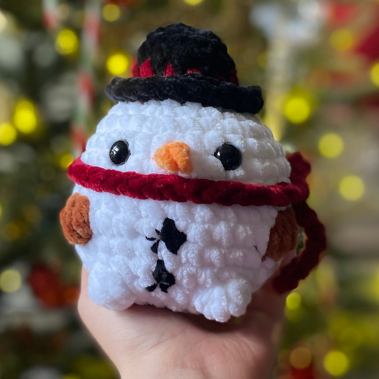 Snowman Free Crochet Pattern