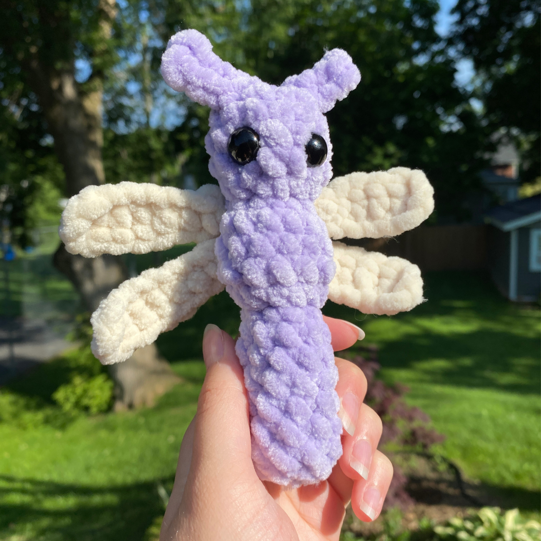 Free Mini Dragonfly Amigurumi Pattern- Quick and Fun for All Skill Levels