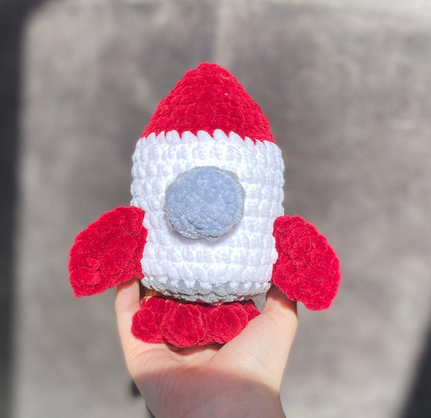 Poppable Rocket Crochet Pattern