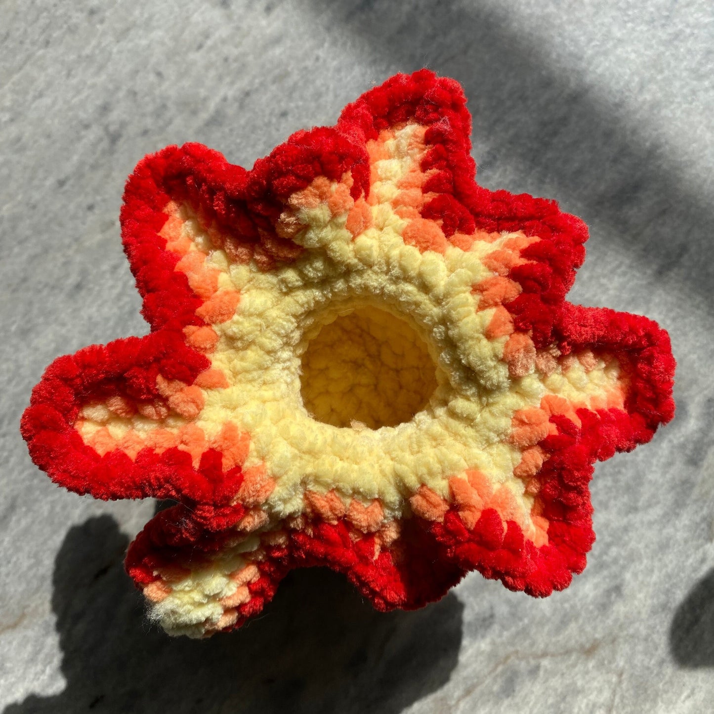 Poppable Volcano Crochet Pattern