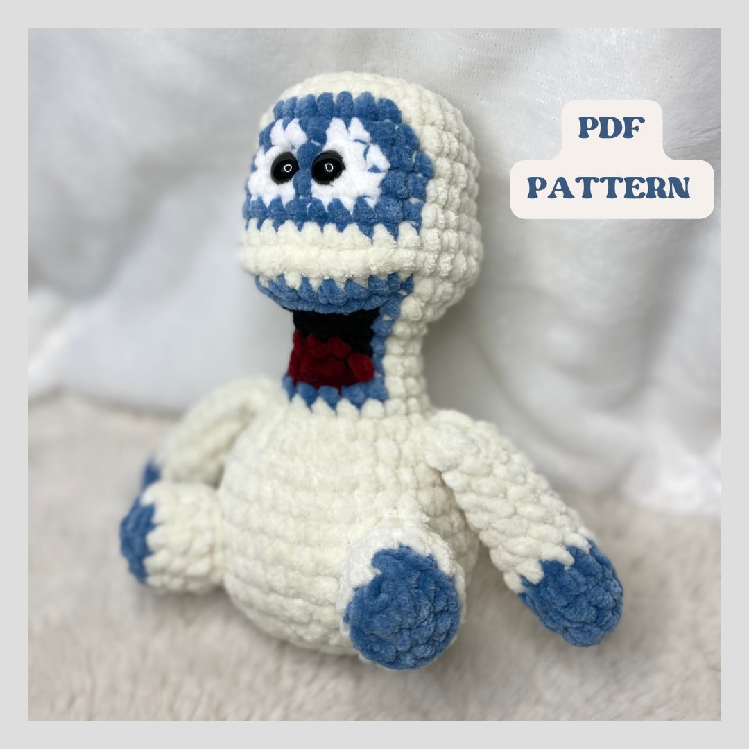 Poppable Screaming Bumble Crochet Pattern