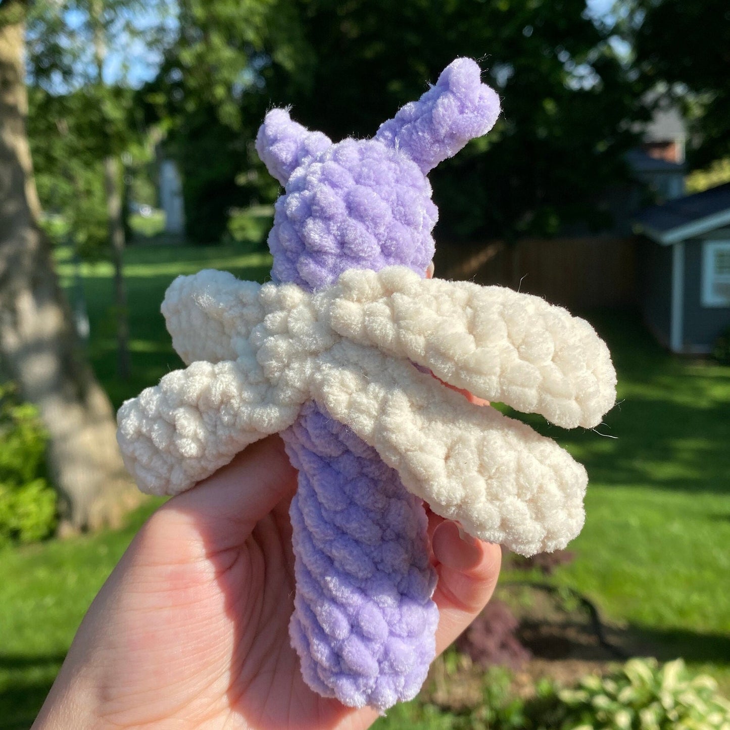 Low-sew Mini Dragonfly Crochet Pattern