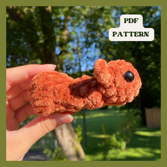 No-sew Mini Ant Crochet Pattern