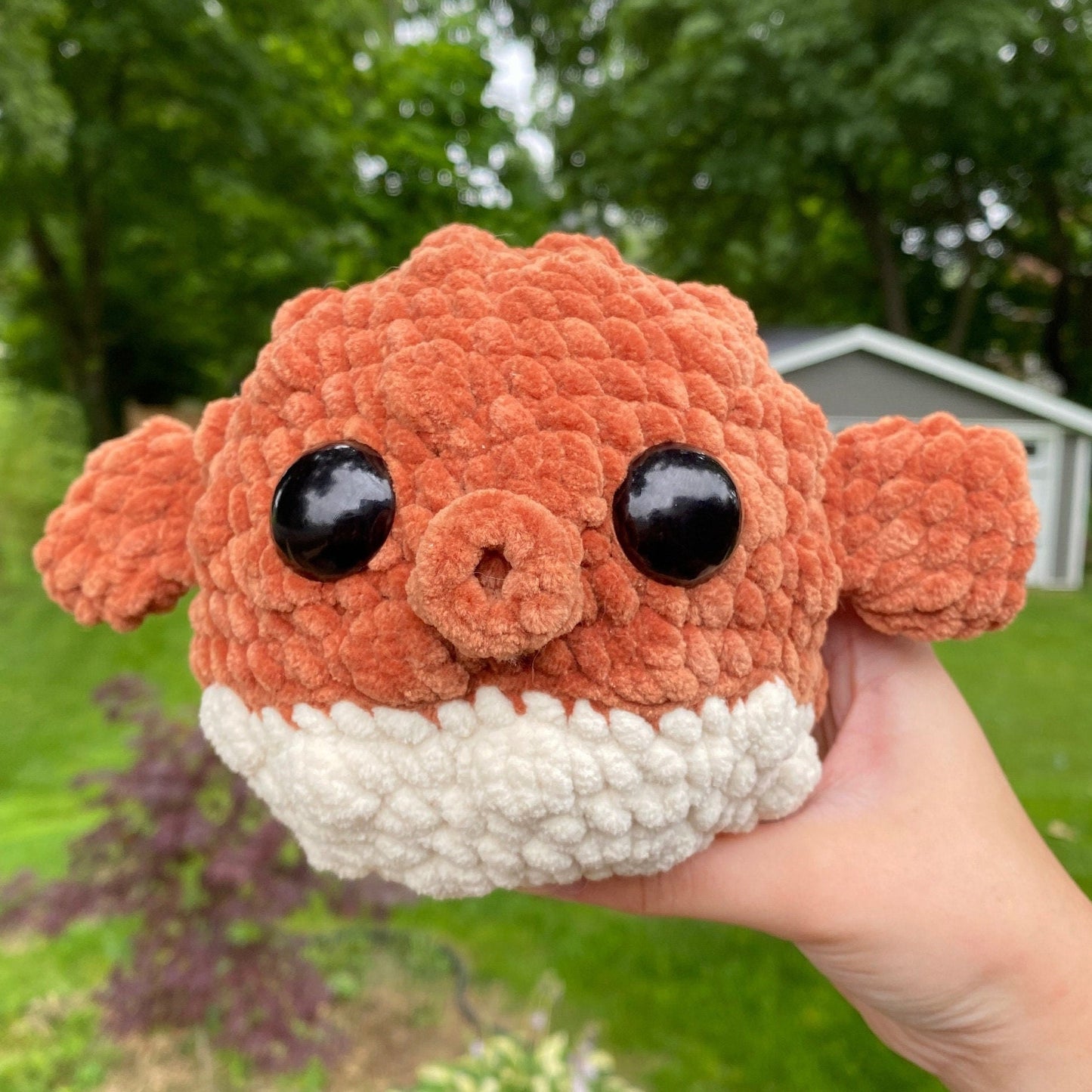 Low-Sew Pufferfish Crochet Pattern