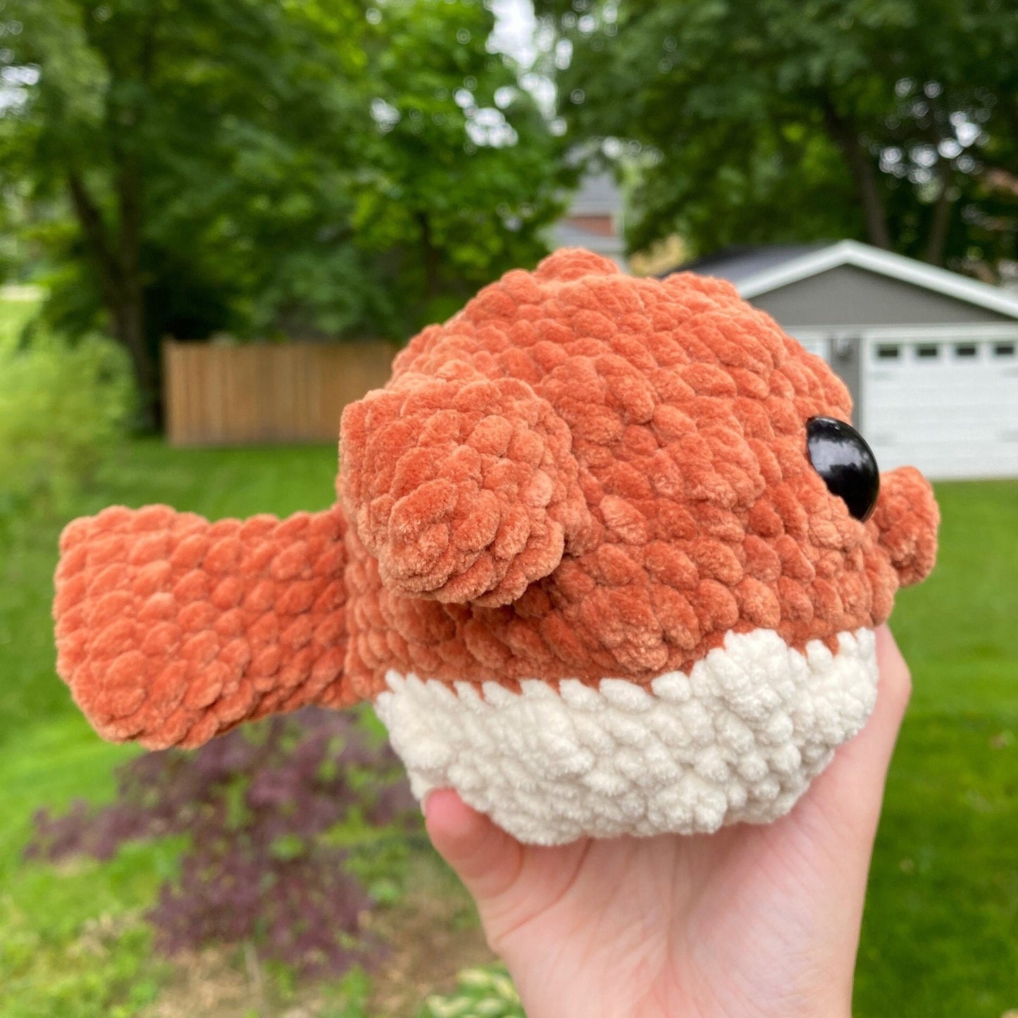 Low-Sew Pufferfish Crochet Pattern