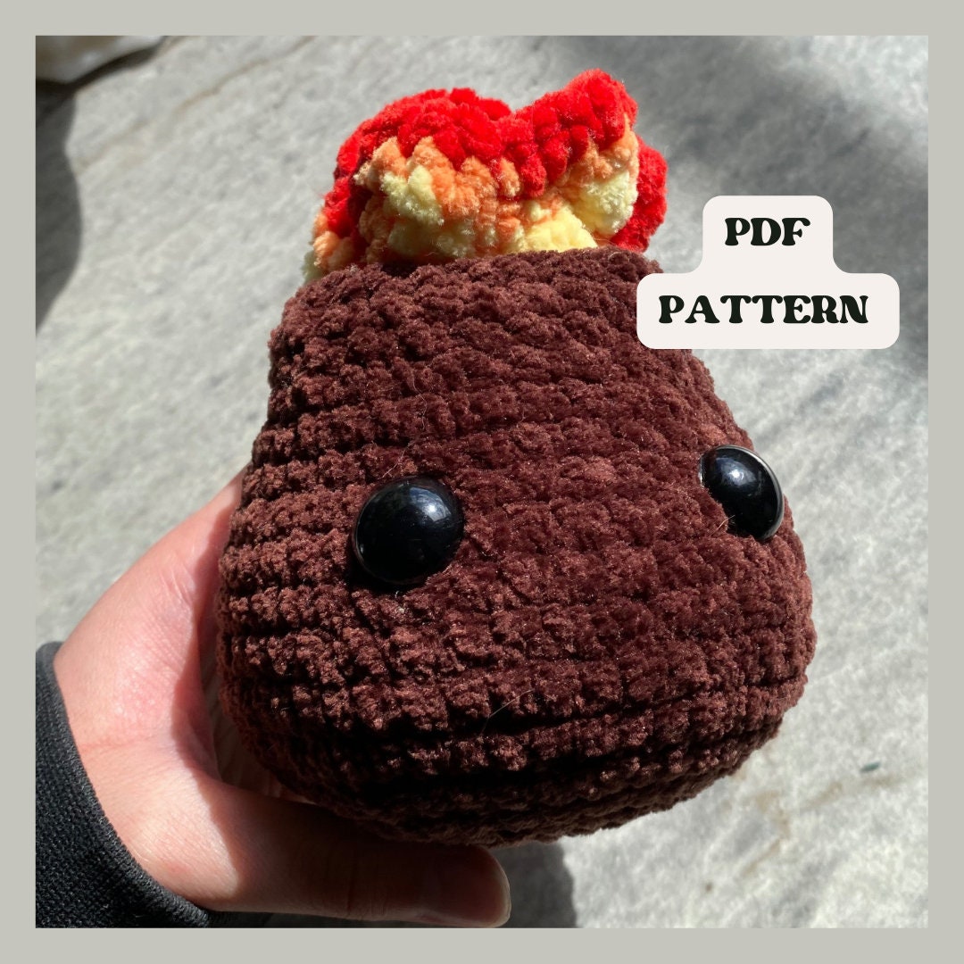 Poppable Volcano Crochet Pattern