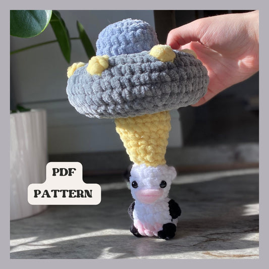 UFO-Cow Crochet Pattern