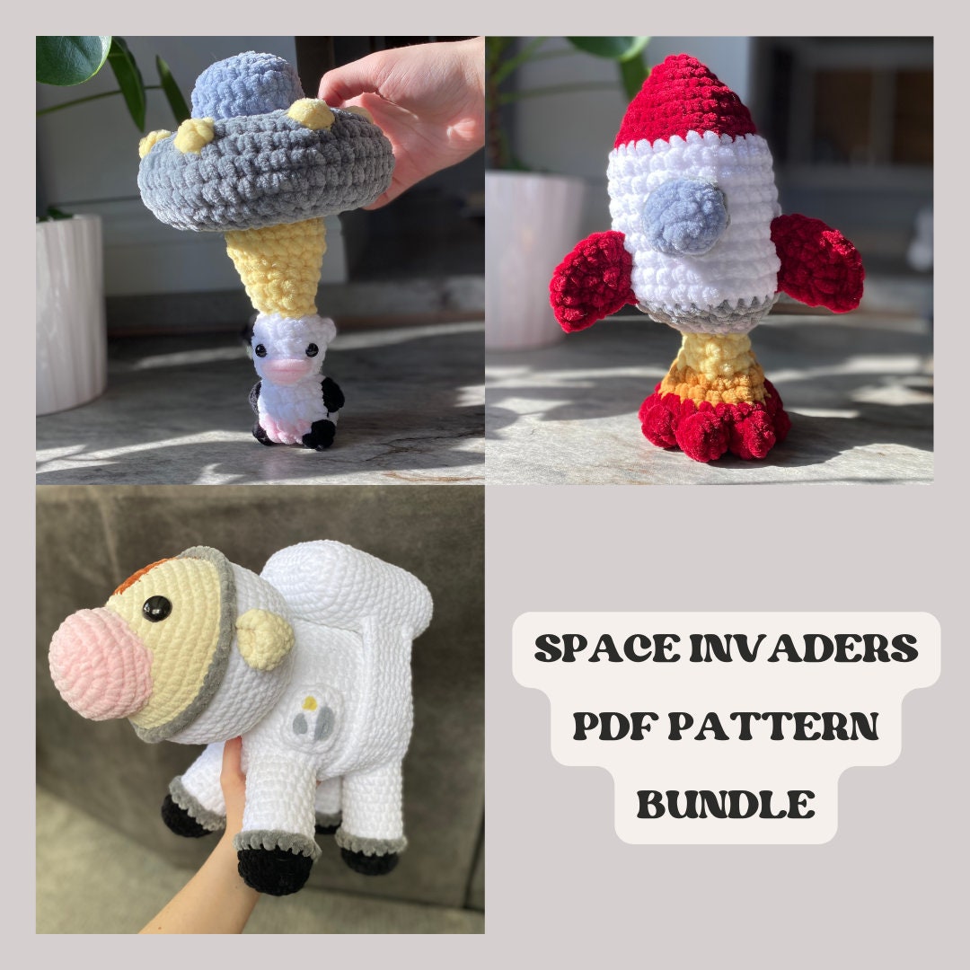 Space-Themed Crochet Pattern Bundle