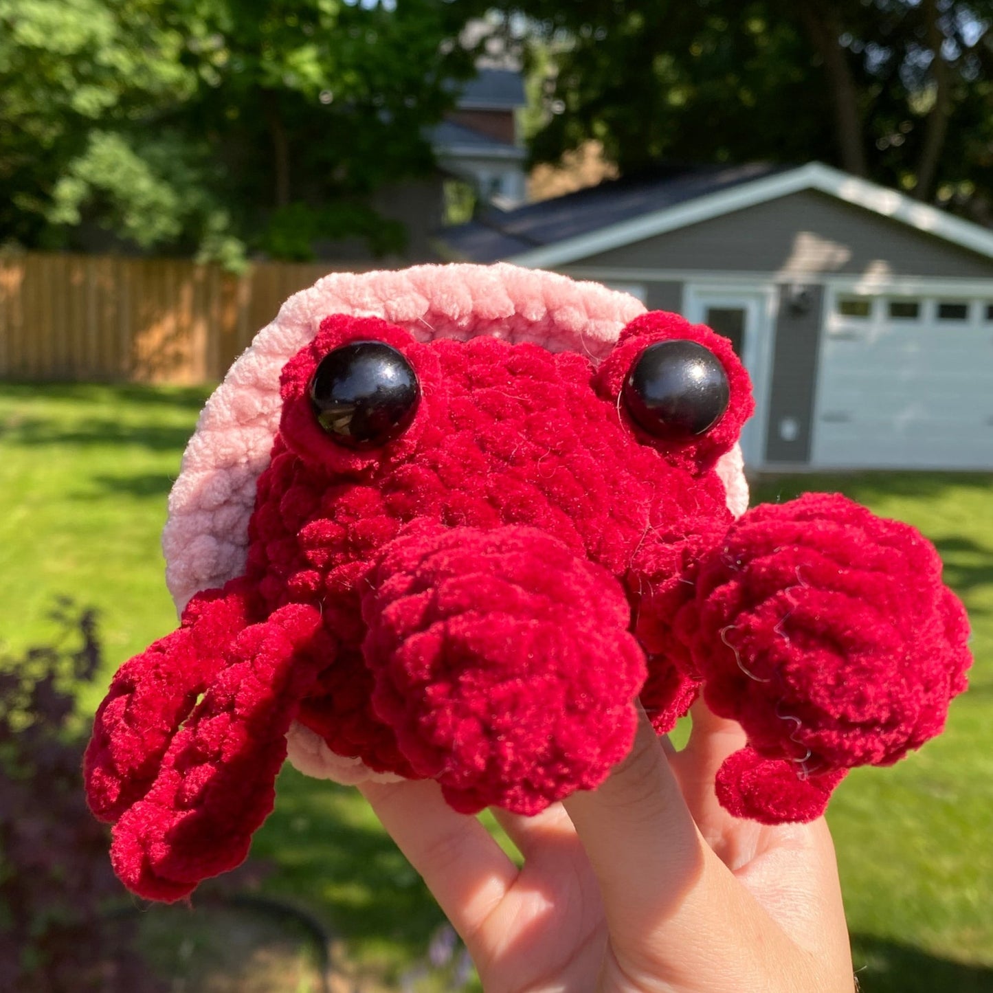 No-Sew Hermit Crab Crochet Pattern