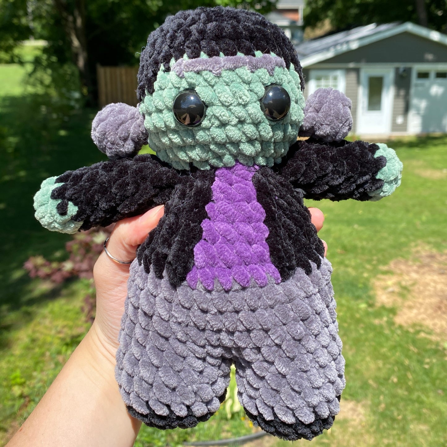 Frankenstein's Monster Crochet Pattern